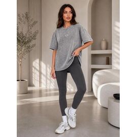 Фотография Футболка женская FV031 grey р.one size "SHEPARIS" недорого оптом от прямого поставщика
