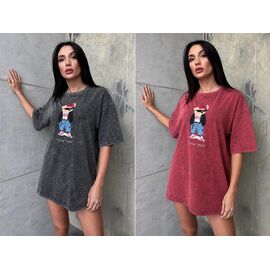 Фотография Футболка женская FV032 grey р.one size "SHEPARIS" недорого оптом от прямого поставщика