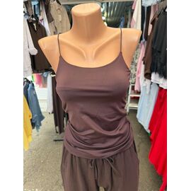 Фотография Майка женская M006 brown р.S-L "SHEPARIS" недорого оптом от прямого поставщика