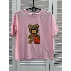 Фотография Футболка детская на девочку 9001 pink р.130-180 "Delfinka" недорого оптом от прямого поставщика
