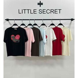 футболка жіноча 2188-1 yellow р.one size "Little Secret" недорого оптом від прямого постачальника