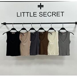 Майка жіноча 500329 l.grey р.S-L "Little Secret" недорого оптом від прямого постачальника