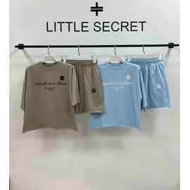 Костюм жіночий 500547 l.blue р.S-L "Little Secret" недорого оптом від прямого постачальника