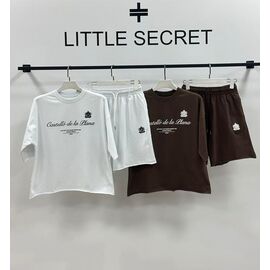 Костюм жіночий 500547 white р.S-L "Little Secret" недорого оптом від прямого постачальника