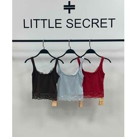 Топ жіночий K049 brown р.S-L "Little Secret" недорого оптом від прямого постачальника