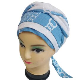 Чалма жіноча 0838 l.blue р.56-60 "Mabi" недорого оптом від прямого постачальника
