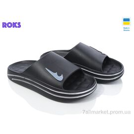 Шльопанці жіночі полегшені Літо Roksol 513-010 (8 пар р.37-40) "Roks" недорого оптом від прямого постачальника