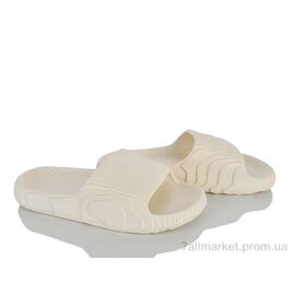 Шльопанці чоловічі пляжні Літо T2023-11 beige піна (8 пар р.40-45) "Захар-Gold" недорого оптом від прямого постачальника