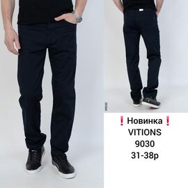 Фотография Штаны мужские 9030 navy р.31-38 "Vitions" недорого оптом от прямого поставщика