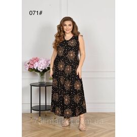 Сарафан жіночий домашній р-ри 58-62 (мікс) "FLOWER" купити недорого від прямого постачальника