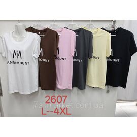 Футболка жіноча стильна р-р L-4XL (мікс кв) "KADENGQI" недорого від прямого постачальника