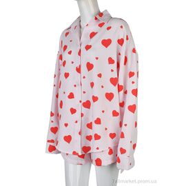 Жіночий костюм Літо 4407-S209 pink (4 шт. р.сіткаM-2XL) "Мир" недорого оптом від прямого постачальника