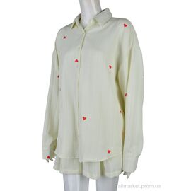 Жіночий костюм Літо 4407-S208 green (4 шт. р.сіткаM-2XL) "Мир" недорого оптом від прямого постачальника
