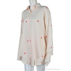 Жіночий костюм Літо 4407-S208 pink (4 шт. р.сіткаM-2XL) "Мир" недорого оптом від прямого постачальника