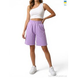 Фотография Шорты женские Лето 1238 норма бузковий (4 шт. р.сетка S-XL) "Sport style" недорого оптом от прямого поставщика