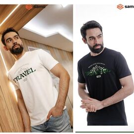 Фотография Футболка мужская 5488-4 black р.48-56 "Samo" недорого оптом от прямого поставщика