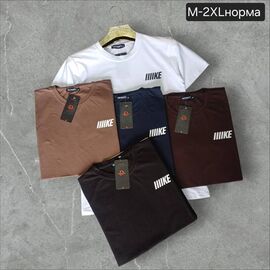 Фотография Футболка мужская MR1706 white р.3XL-6XL "Moranny" недорого оптом от прямого поставщика
