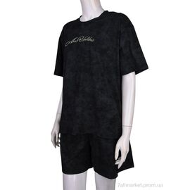 Жіночий костюм Літо 4407-WY127 black (4 шт. р.сіткаS-XL) "Мир" недорого оптом від прямого постачальника