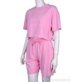 Жіночий костюм Літо 4407-WY129 pink (4 шт. р.сіткаS-XL) "Мир" недорого оптом від прямого постачальника