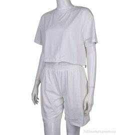 Жіночий костюм Літо 4407-WY133 white (4 шт. р.сіткаM-2XL) "Мир" недорого оптом від прямого постачальника