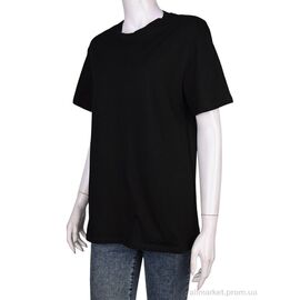 Футболка жіноча Літо 4406 black (5 шт. р.сітка48-56) "Мир" недорого оптом від прямого постачальника