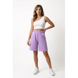 Фотография Шорты женские 1238 lilac р.S-XL "VICTORY" недорого оптом от прямого поставщика