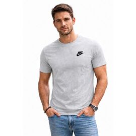 Фотография Футболка мужская AL161 grey р.2XL-6XL "Алия" недорого оптом от прямого поставщика