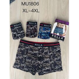 Фотография Трусы мужские MU1806 mix р.XL-4XL "Алия" недорого оптом от прямого поставщика
