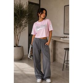 футболка жіноча F056 pink р.S-L "SHEPARIS" недорого оптом від прямого постачальника
