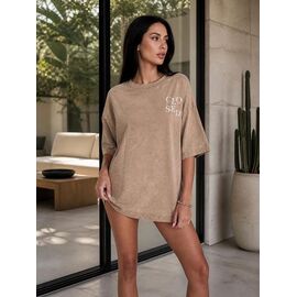 футболка жіноча FV042 beige р.one size "SHEPARIS" недорого оптом від прямого постачальника