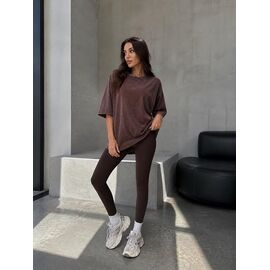 футболка жіноча FV043 brown р.one size "SHEPARIS" недорого оптом від прямого постачальника