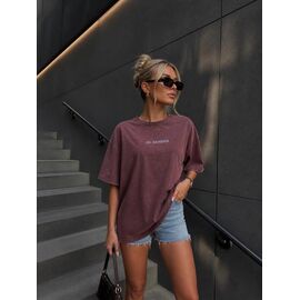 футболка жіноча FV044 brown р.one size "SHEPARIS" недорого оптом від прямого постачальника