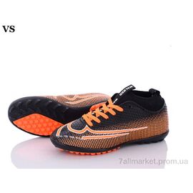 Футбольне взуття дитячі Весна/осінь Walked 007 orange (8 пар р.36-39) "VS" недорого оптом від прямого постачальника