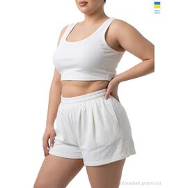 Жіночий костюм Літо 897 білий (5 шт. р.сіткаOne size) "Sport style" недорого оптом від прямого постачальника