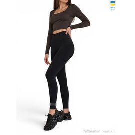 Лосінси жіночі Весна/осінь 50001-1 чорний (4 шт. р.сітка2XL-5XL) "Margo" недорого оптом від прямого постачальника