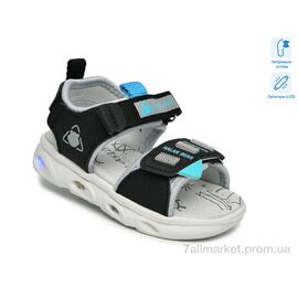 Сандалії дитячі літні Літо 65038A LED (8 пар р.21-26) "Ok Shoes" недорого оптом від прямого постачальника