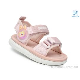 Босоніжки дитячі літні Літо T65068C LED (8 пар р.23-28) "Ok Shoes" недорого оптом від прямого постачальника