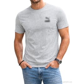 Фотография Футболка мужская Лето 284 сірий (5 шт. р.сетка 2XL-6XL) "Алия" недорого оптом от прямого поставщика