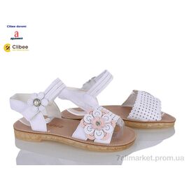 Босоніжки дитячі літні Літо RM79-2 white (6 пар р.31-36) "Clibee-Doremi" недорого оптом від прямого постачальника