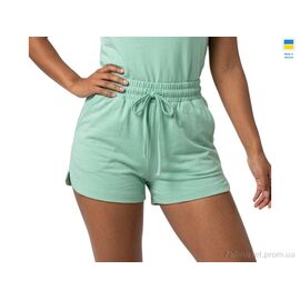 Фотография Шорты женские Лето 1248 норма зелений (4 шт. р.сетка S-XL) "Sport style" недорого оптом от прямого поставщика
