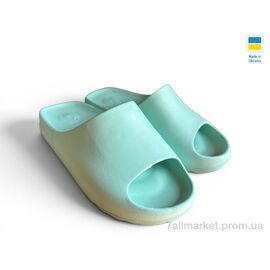 Шльопанці жіночі полегшені Літо L6 м'ята (6 пар р.36-41) "Rai shoes" недорого оптом від прямого постачальника