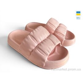 Шльопанці жіночі полегшені Літо L7 персик (6 пар р.36-41) "Rai shoes" недорого оптом від прямого постачальника