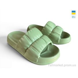 Шльопанці жіночі полегшені Літо L7 оливка (6 пар р.36-41) "Rai shoes" недорого оптом від прямого постачальника