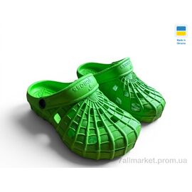 Крокси дитячі літні Літо SV16 зелений (6 пар р.28-33) "Rai shoes" недорого оптом від прямого постачальника
