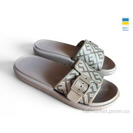 Шльопанці жіночі полегшені Літо DS841 тауп (6 пар р.37-41) "Rai shoes" недорого оптом від прямого постачальника