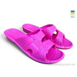 Шльопанці жіночі полегшені Літо 24(13) рожевий (8 пар р.36-41) "Rai shoes" недорого оптом від прямого постачальника