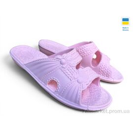Шльопанці жіночі полегшені Літо 24(14) пудра (8 пар р.36-41) "Rai shoes" недорого оптом від прямого постачальника