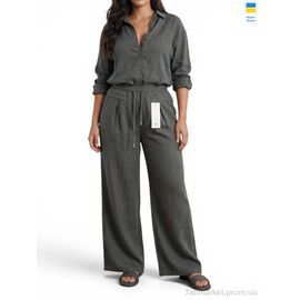 Фотография Женские брюки Лето 4941 графіт (3 шт. р.сетка XL-3XL) "Sport style" недорого оптом от прямого поставщика