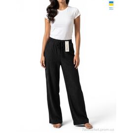 Фотография Женские брюки Лето 4902 чорний (4 шт. р.сетка S-XL) "Sport style" недорого оптом от прямого поставщика