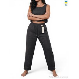 Фотография Женские брюки Лето 49048 чорний (5 шт. р.сетка 6XL-8XL) "Sport style" недорого оптом от прямого поставщика